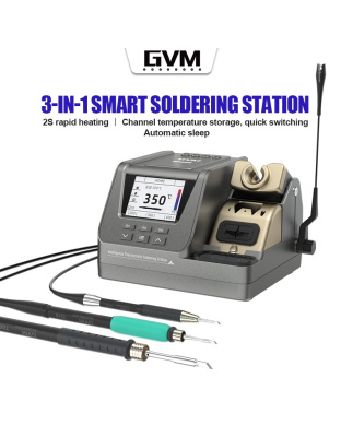 GVM H3 3-in-1 smart soldering station 110V/220V