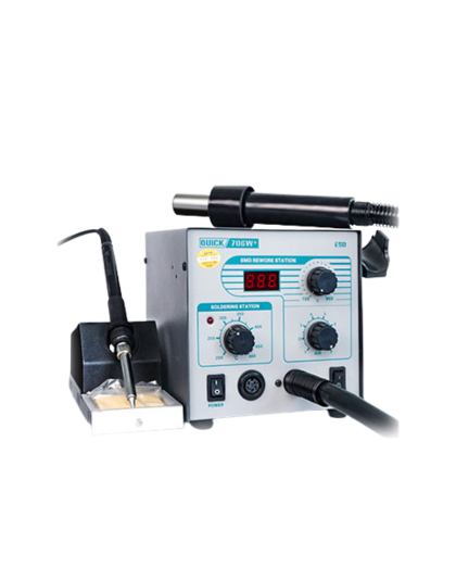 QUICK 706W+ 2 in 1 Rework and soldering station 110V/220V