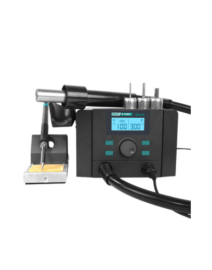 QUICK 8786D+ desoldering station soldering station Double station 2 in 1 rework station 110v/220v