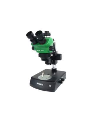 RELIFE RL-M5T-2L Trinocular Microscope/Green&amp;Black